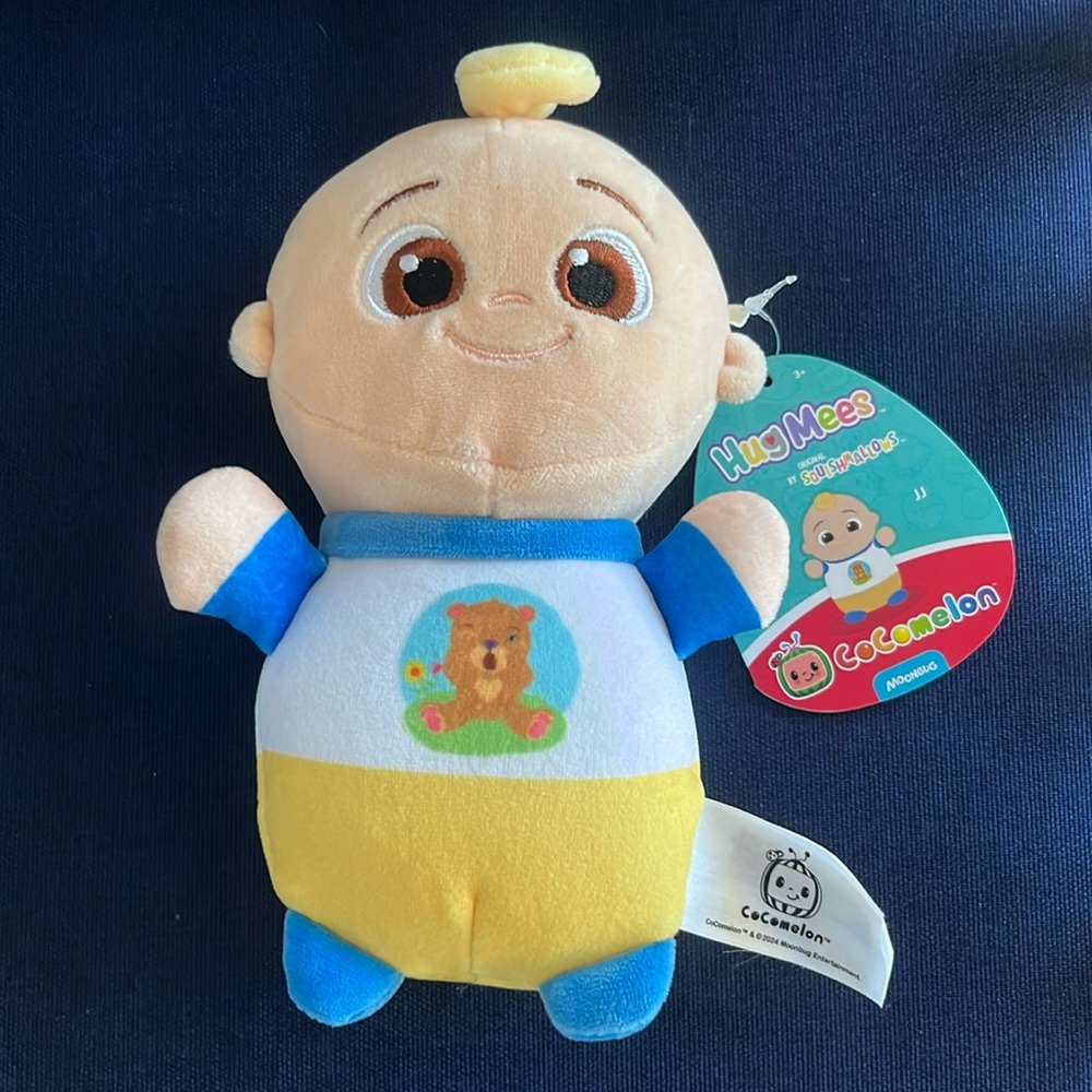 NWT Squishmallows Hug Mees Cocomelon JJ 8 inch